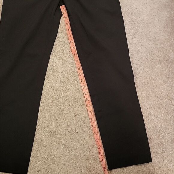 Elie Tahari Women's Black Pants pull on no pockets . Sz med - Picture 5 of 10